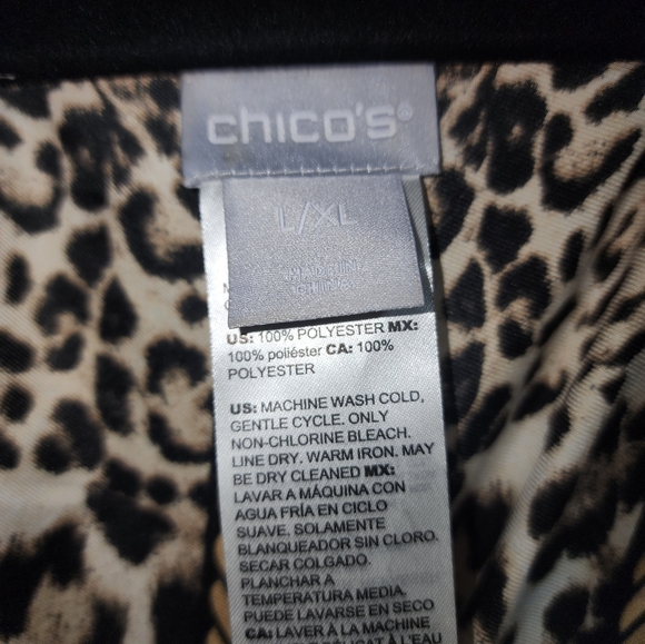 Chico's L/XL Jacket - Picture 4 of 4